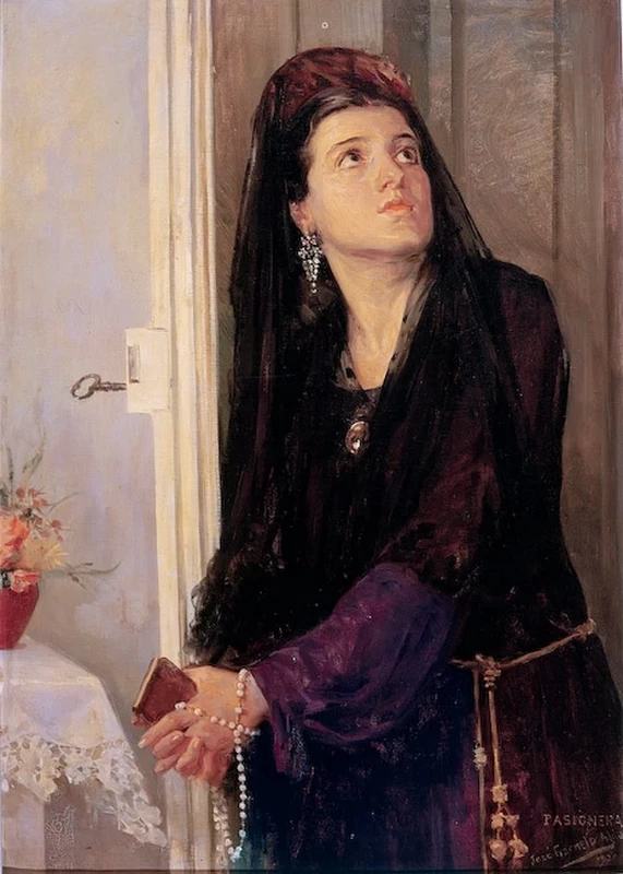 José Garnelo y Alda - Appassionata